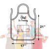 Kids Apron Chef Hat Set Chef in Training Child Apron