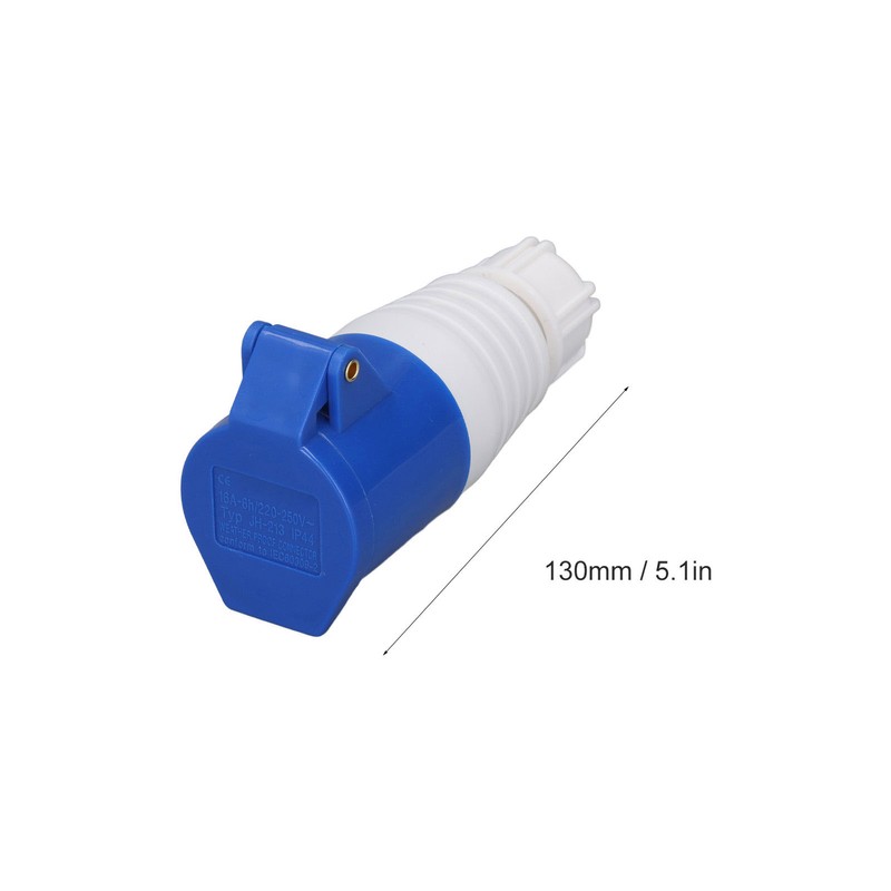 4Pcs 3 Pin Waterproof Industrial Socket Connector IP44 Waterproof Socket
