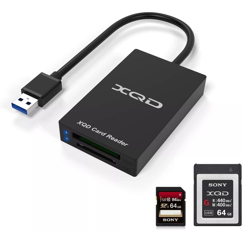 For Sony, son y XQD Card Reader USB 3.0 XQD/SD