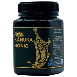 Ahititi New Zealand Kanuka Honey 500g Pure Sealed Jar with No Additives or Sugar Direct Imported MPI Registered Highest Quality Vegetarian