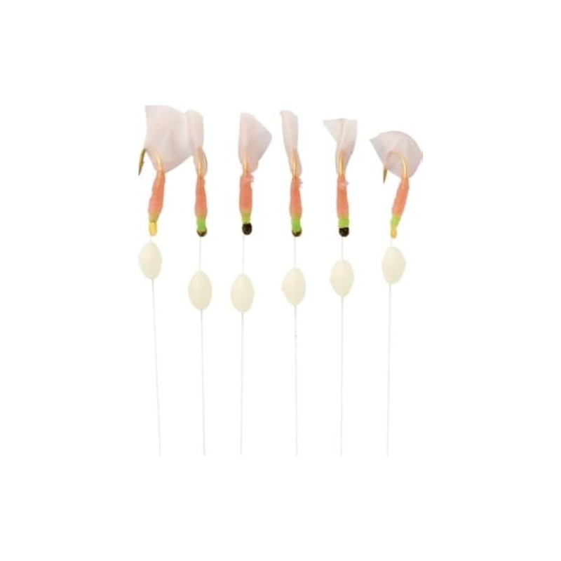 P-Line L-Rubber Sabiki Rig, Size 8