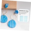 NOLITOY 2pcs Polymer Clay Pendant Molds for DIY Jewelry Making