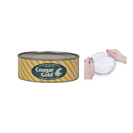Washington State University Cougar Gold Cheese and Vinceron Silicone Stretch Lid Bundle