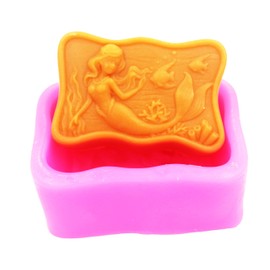 Happy Mermaid 0979 Craft Art Silicone Soap Mold Craft Molds DIY