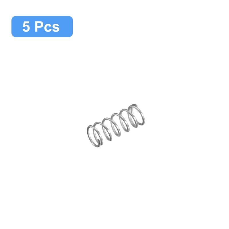QUARKZMAN Pack of 5 Compression Spring 304 Stainless Steel Compression