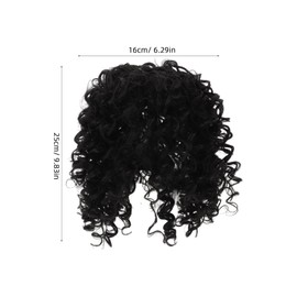 TOVINANNA Modern Gradient Hair Topper Women's Hair Extensions Clip-in Wiglet Comfortable Head Topper Wig for Events