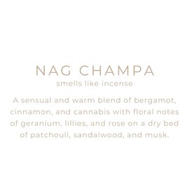 River Birch Candles Nag Champa Scented Candle | Premium, All-Natural, Non-Toxic, Soy Candles | 16oz 90 Hr Burn Time | Cozy Relaxing Gifts for Home