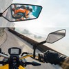 Motorcycle Rearview Mirrors,360 Degree Rotation Foldable Motorcycle Reflectors | Scooter