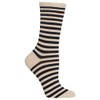 Hot Sox Women's Fun Pattern and Solid Crew Socks-1 Pair