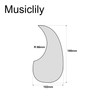 Musiclily Oversize Acoustic Guitar Self-adhesive Pickguard for Martin D28 Style