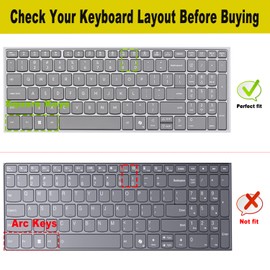 Keyboard Cover for 2025 Lenovo Yoga 7 7i 16ILL10 16AKP10 16", IdeaPad Slim 3 3i 3X 15 16" 15AHP10 15IRH10 15IRU10 15Q8X10 16ARP10 16IRH10, IdeaPad Slim 5 5i 16" 16AHP10 16IRH10 16IRH10R-OPink