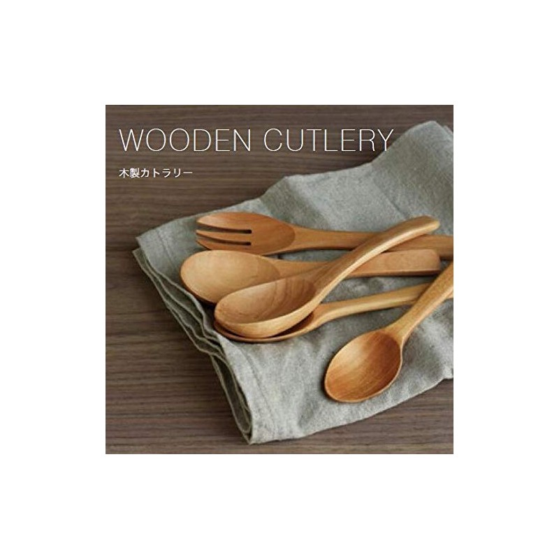 KINTO 50690 Au Gratin Fork Wooden Cutlery, Oak