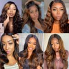 Biliisyff Highlight Human Hair Bundles P4/613 Body Wave Human Hair