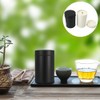 1 Pcs Matte Sealed Tea Canister (White), Tea Container, Tea