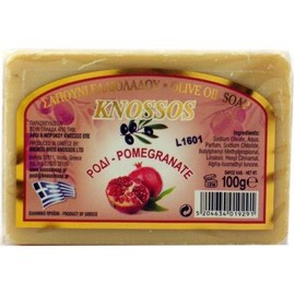 Greek Olive Oil Soap with Pomegranate 4 x 100 g 4 x 100 g