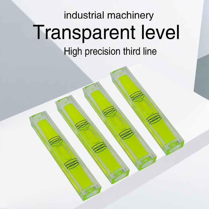 High precision mini bubble, double line small level bubble, three