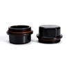 Hub Dust Cap, Axle Dust Grease Cap with O- Ring