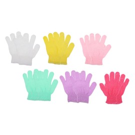 Minkissy 12pcs Exfoliating Shower Gloves Double-sided Body Scrub Mitts for Deep Cleaning Suitable for All Skin Types for Men and Women for Bath and Spa Use