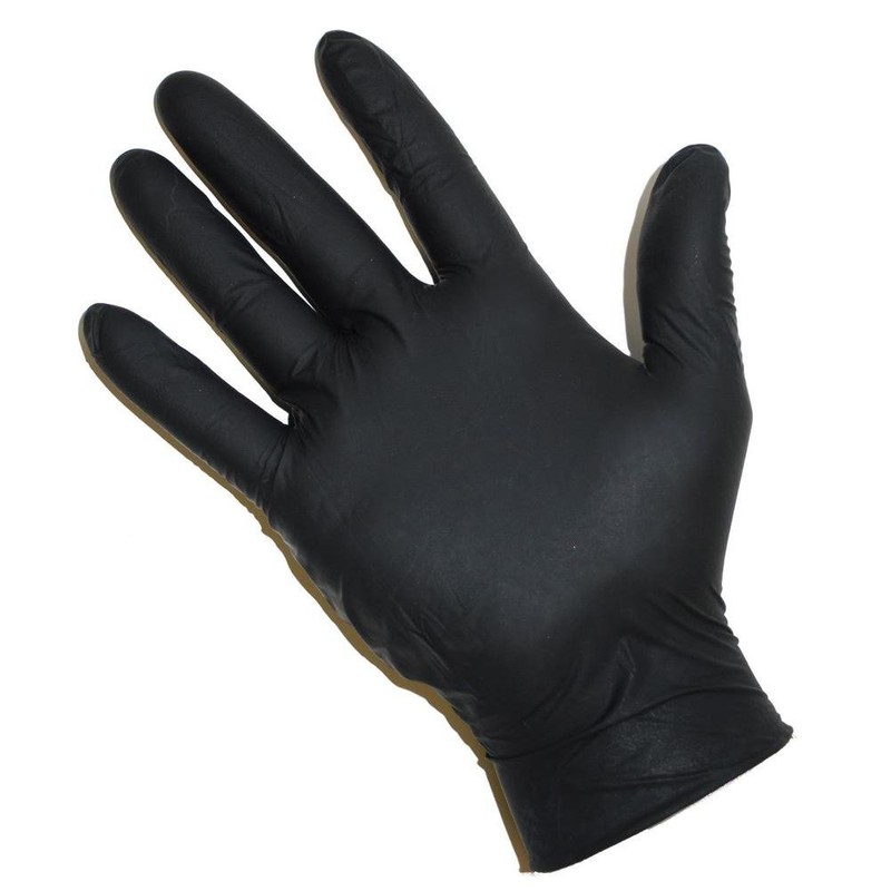 Black Mamba Nitrile Workshop Gloves - Box of 100 -