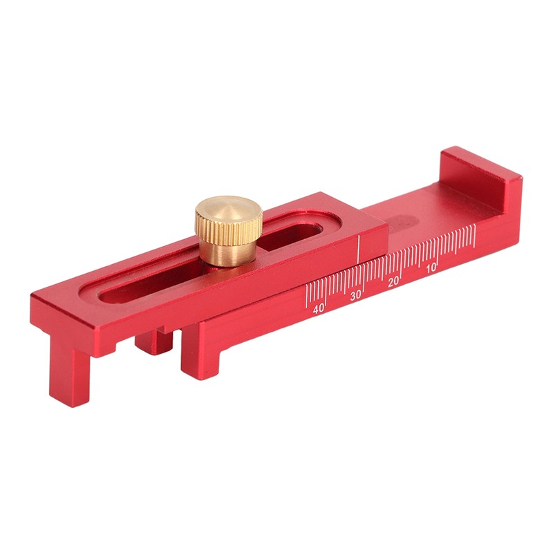 Depth Measuring Ruler Saw Gaps Gauge Aluminium Alloy 5‑40mm Tool