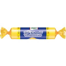 Tex-Schmelz Glucose Lemon 660 g - 20 Rolls - Bulk Pack - Natural, Fruity Glucose, Gluten & Lactose Free, 20 x 33 g