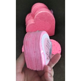 Facial Sponges Compressed Natural Cellulose Sponge for Face Cleansing Exfoliating and makeup removal, Professional use Deep clean - Rejuvv by Fushay (25 Pack)