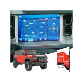 ASZSK For Matte Anti Glare Tempered Glass 2021 2022 2023 2024 2025 2026 Ford Bronco 12 Inch Touchscreen Screen Protector - Bronco Accessories
