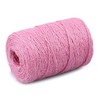 G2PLUS Pink Jute String Twine 2MM, 100M Natural Garden Jute