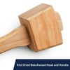 Kings County Tools Solid Beechwood Carpenters' Mallet | 3-1/2" Head