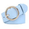MESHIKAIER 41 x 1.3 inch Elegant Women's PU Leather Casual