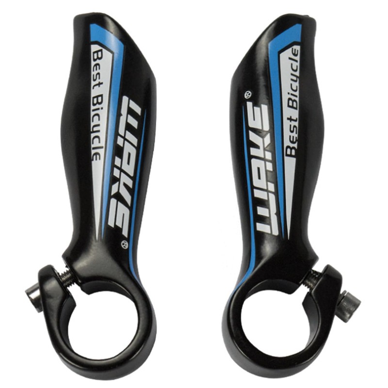 2 x handlebar ends, bicycle handlebars, horns handlebar grips, bicycle