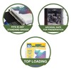Samsill 50 Pack Sheet Protectors, 8.5x11 Inch Page Protectors for