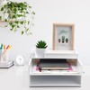 Wisebom 3-Tier Letter Tray Organiser Stackable, Plastic A4 Paper Trays,