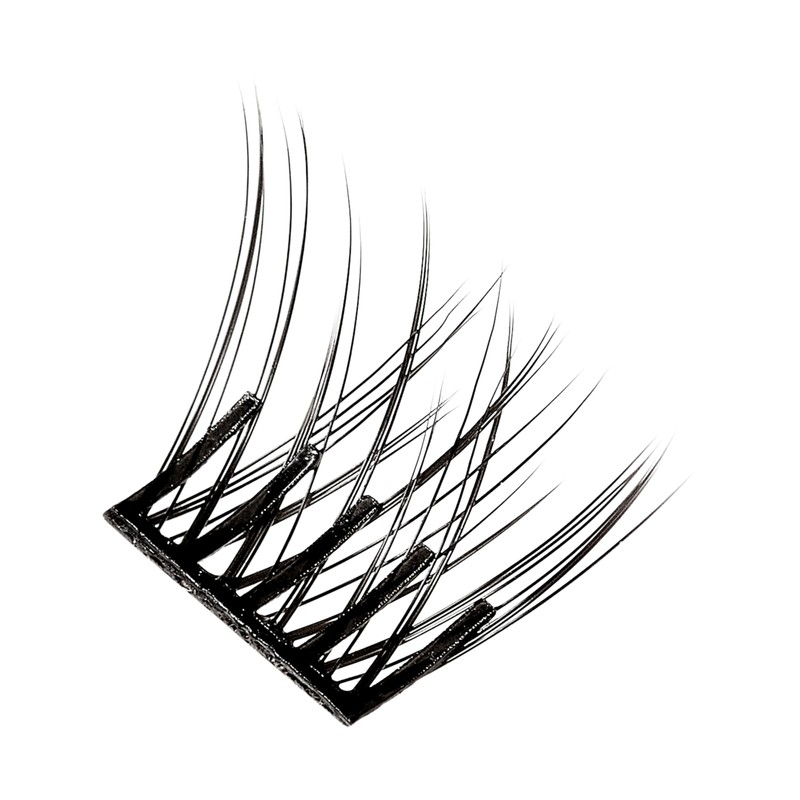 Ollio Whispy, L, Glue-free, Partial False Eyelashes, 5 Bundles, Set