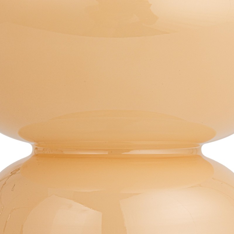 Bloomingville Tall Natural Elegance Glass Vase, Nude Color