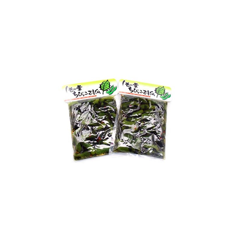 Morita Seika Shiso Leaf Chibi Cucumbers, 12.3 oz (350 g),