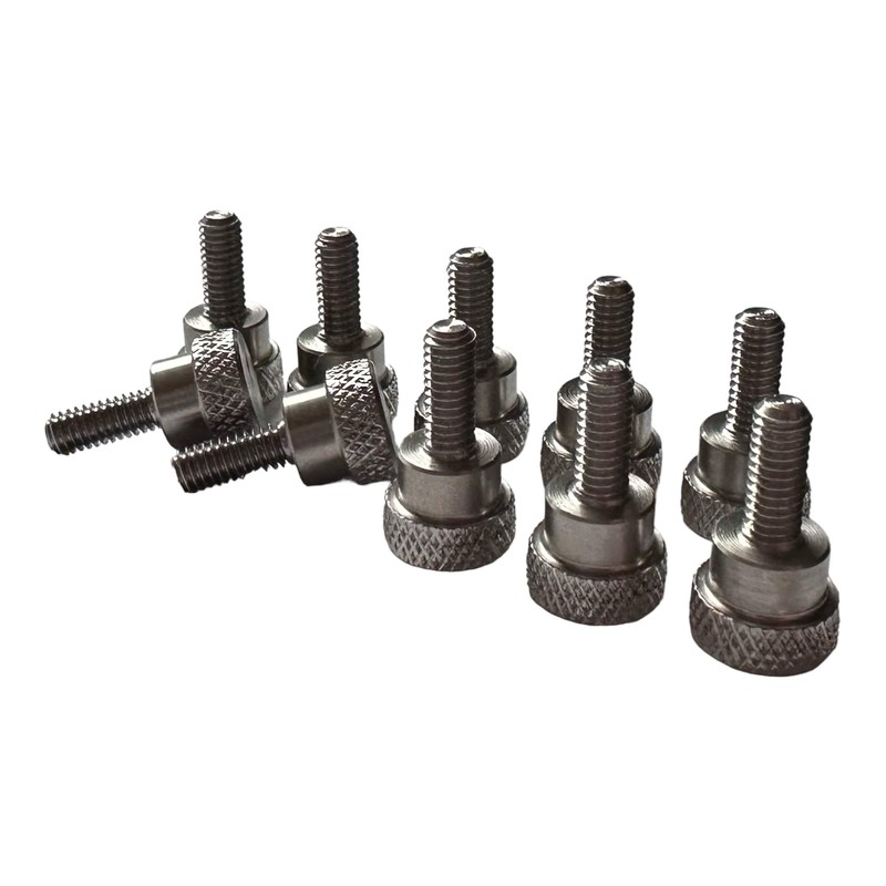 Precisiongeek - Knurled Screws M5 x 10 mm 1 Set