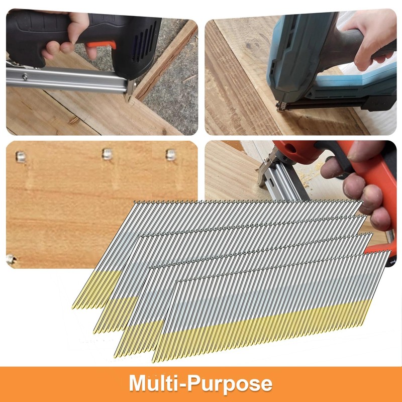 15 Gauge DA Angled Finish Nails,2-1/2",2",1-1/2",1-1/4":2000Pcs