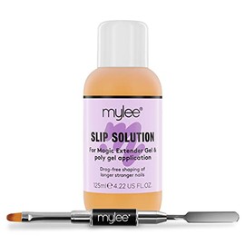 Mylee Magic Extender Gel Nail Builder Kit â Slip Solution 125ml & Dual-Ended Tool, UV / LED Nail Tips & Extensions