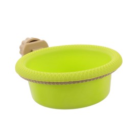 Abaodam Parrot Bath Tub with Stand Bird Bath Shower Box for Indoor Outdoor Use Promotes Cleanliness and Relaxation for Canaries Parakeets and Other Birds Easy to Maintain