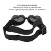 Dog Goggles Windproof Eye Protection Play Cool Handsome Adjustable Heart