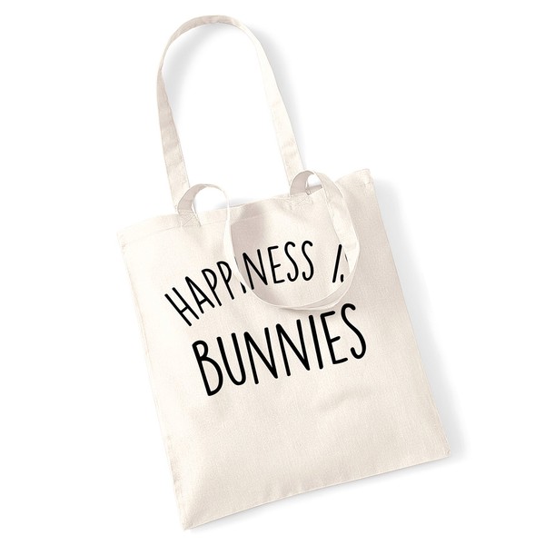Flox Creative Happiness is bunnies tote bag