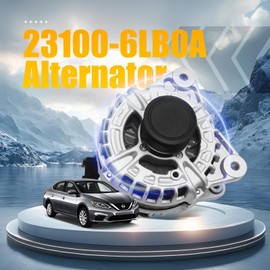 23100-6LB0A New Alternator 12V 200A Fit for 2020-2022 Nissan Sentra L4 2.0L, Replaces 21603, 21603R, F000BL079B.
