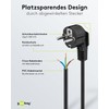 Goobay CEEE 7/7 5m CEE7/7 Black power cable CEEE 7/7,