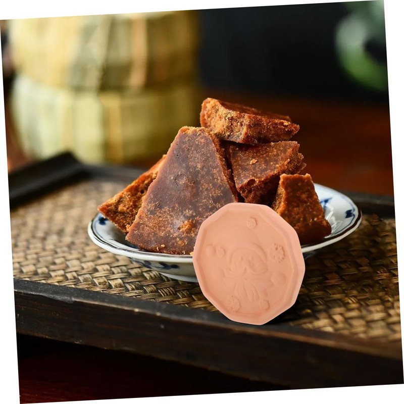 SHOWERORO 4-Pack Brown Sugar Softener Discs Terracotta Brown Sugar Keeper