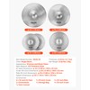 VEVOR Low Volume Cymbal Pack, 5Pcs Quiet Cymbals for Drum