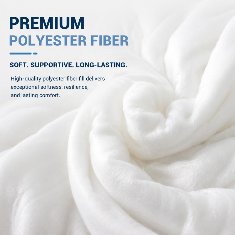 Polyester Batting for Cushions, 200 GSM, 1/2 in Thick, 36