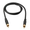 System-S Audio RCA Cable 100 cm 1 Pin Male to