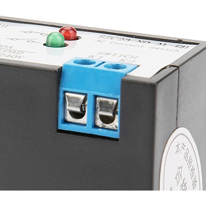 WQAPVHBG Current Sensing Relay Switch, ± 1% Accuracy Normally Open