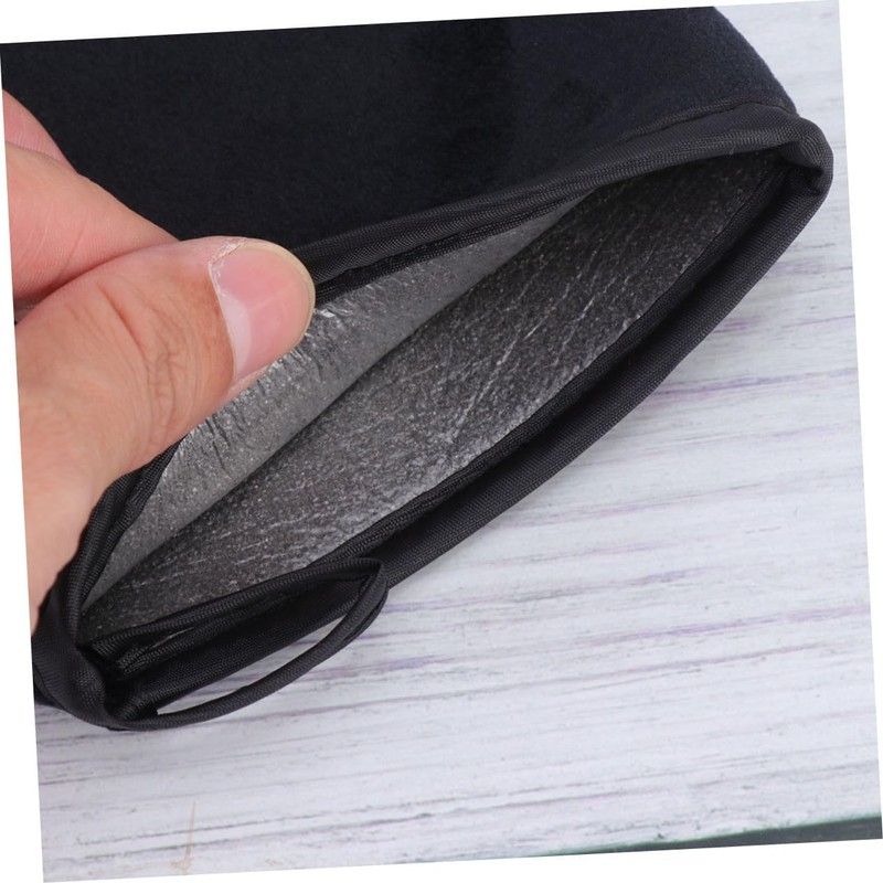 2 piezas Guantes Aplicadores para Autobronceado Pelusas de Negro Aplicación